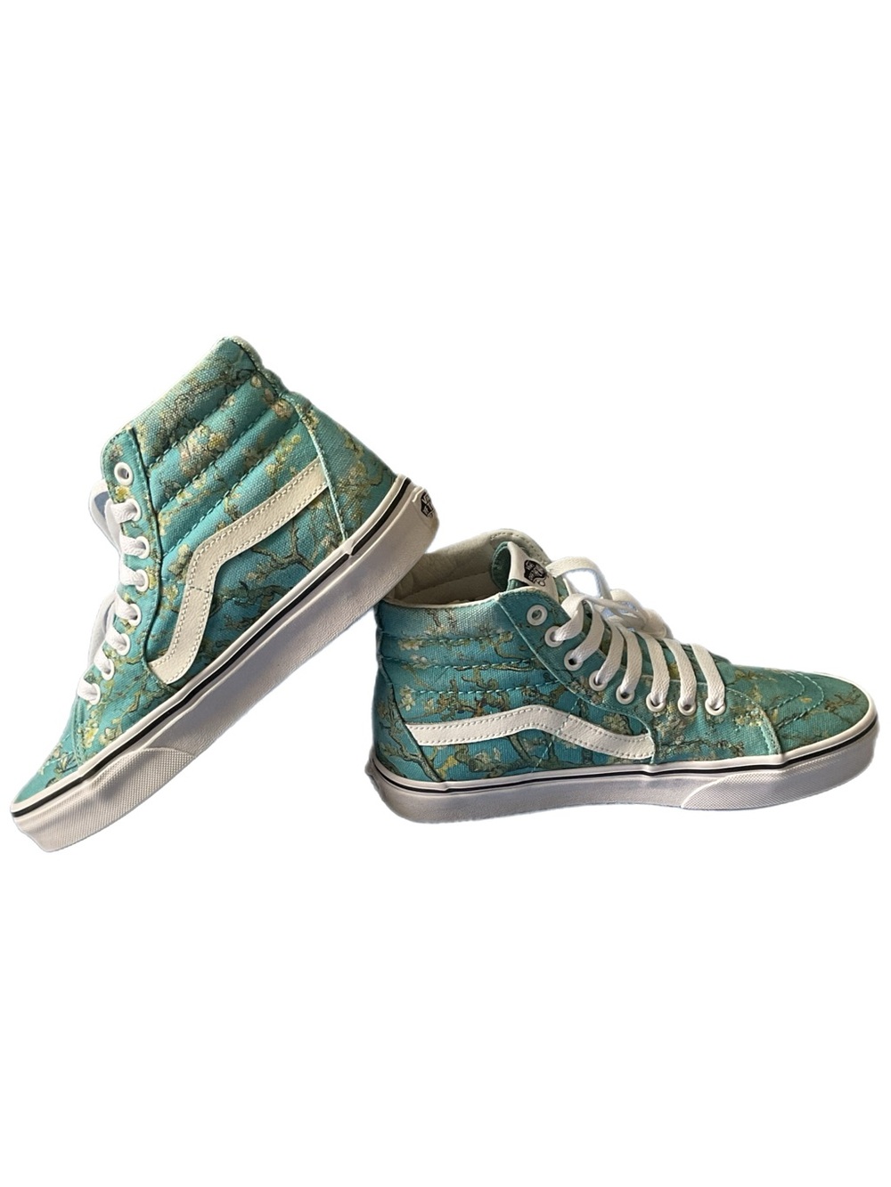 VANS + Van Gogh Museum Collab Sk-8 Hi Almond Blossom Lmtd Edition 7.5